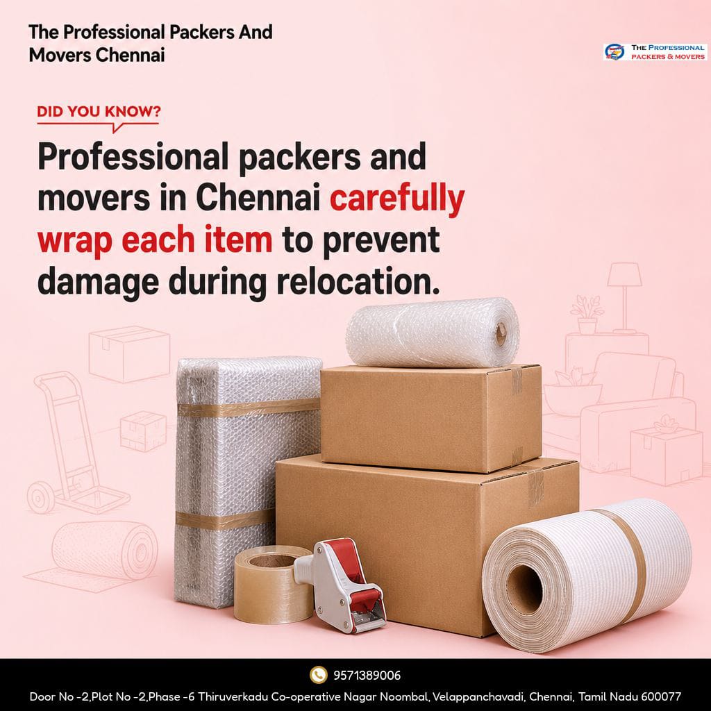 About The Professional Express Relocation Packers and Movers in George Town, Chennai